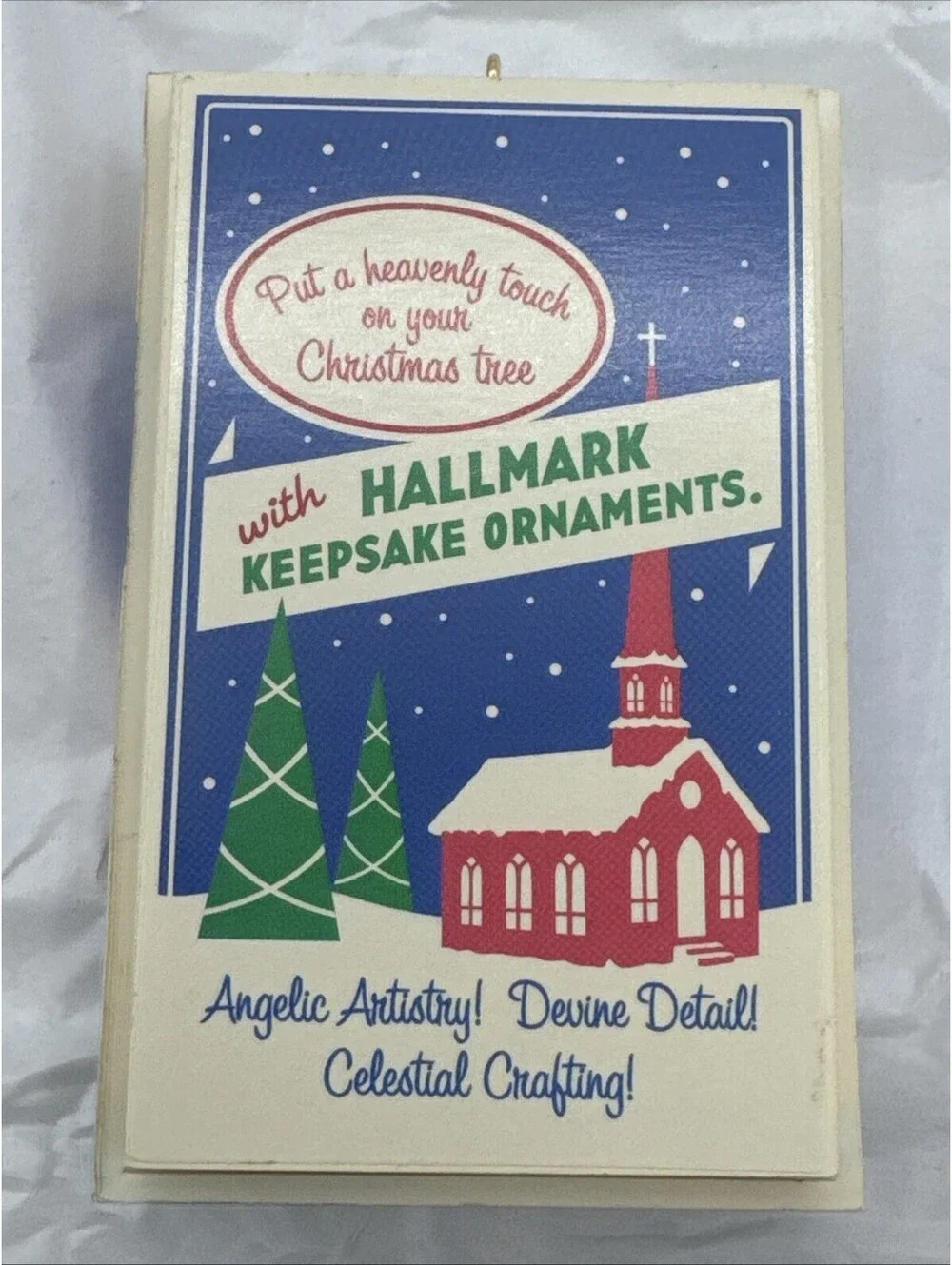 2018 Hallmark Keepsake NIFTY FIFTIES ANGEL TREE TOPPER ORNAMENT New